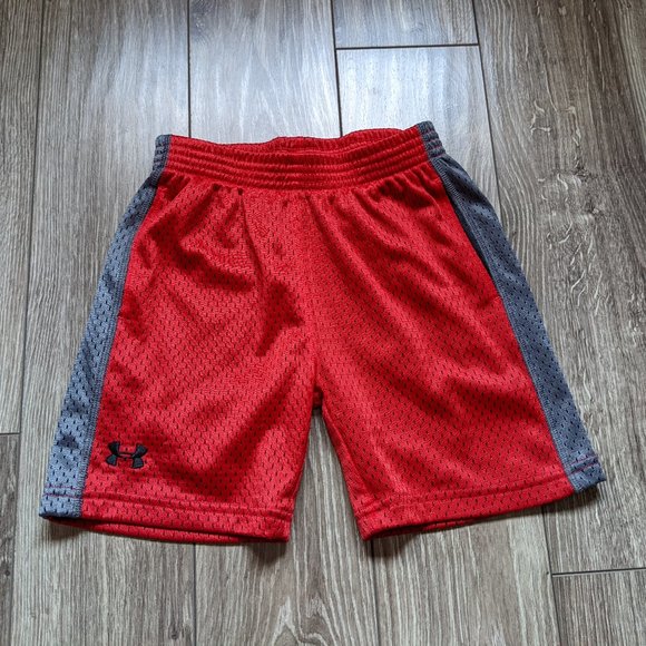 [KIDS 2/$20] EUC Toddler Boy (4T) - UA Basketball Shorts - Picture 1 of 4